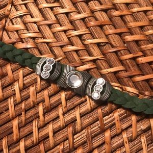 Leather bracelet-lia Sophia NWT